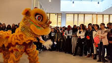 Kung Fu Demo Lion dance-Montfort College